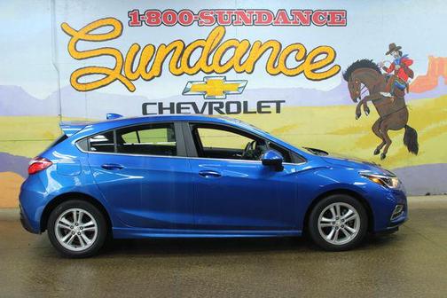 Blue 2018 Chevrolet Cruze LT