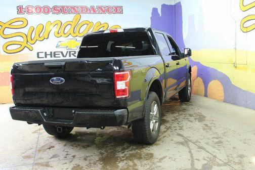 SHADOW BLACK 2018 Ford F-150 XLT