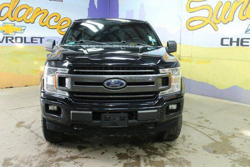 SHADOW BLACK 2018 Ford F-150 XLT