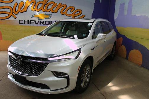 White Frost Tricoat 2023 Buick Enclave Avenir AWD