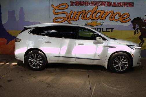 White Frost Tricoat 2023 Buick Enclave Avenir AWD