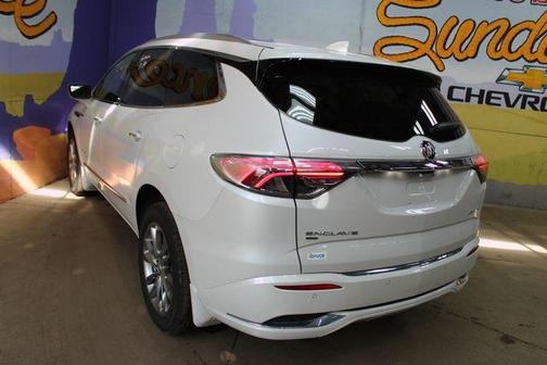 White Frost Tricoat 2023 Buick Enclave Avenir AWD