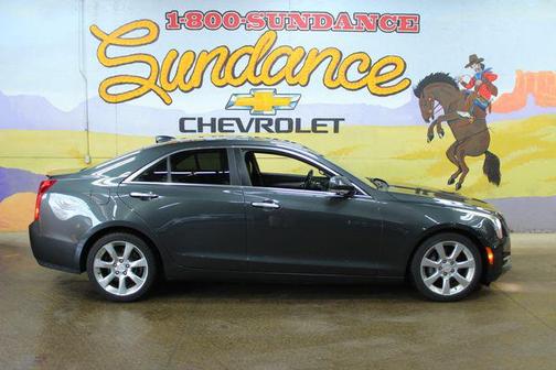Black 2015 Cadillac ATS 2.0L Turbo Luxury