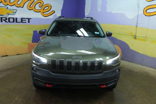 Olive Green Pearl 2020 Jeep Cherokee Trailhawk