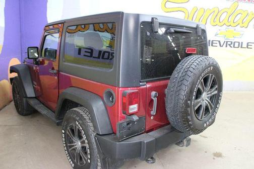 Deep Cherry Red Crystal Pearlcoat 2013 Jeep Wrangler Sport