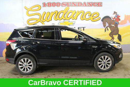 SHADOW BLACK 2017 Ford Escape Titanium
