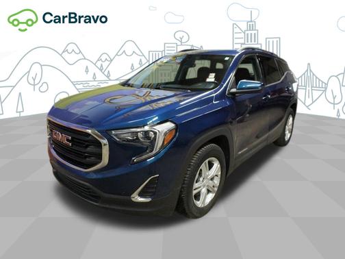 Blue Emerald Metallic 2020 GMC Terrain SLE
