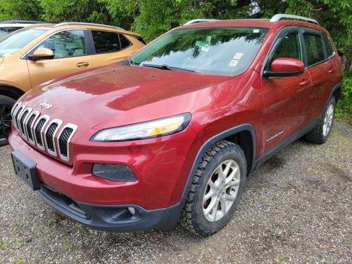 Deep Cherry Red Crystal Pearl 2015 Jeep Cherokee Latitude