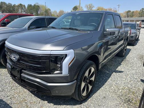 CARBONIZED GRAY METALLIC 2025 Ford F-150 Lightning Platinum