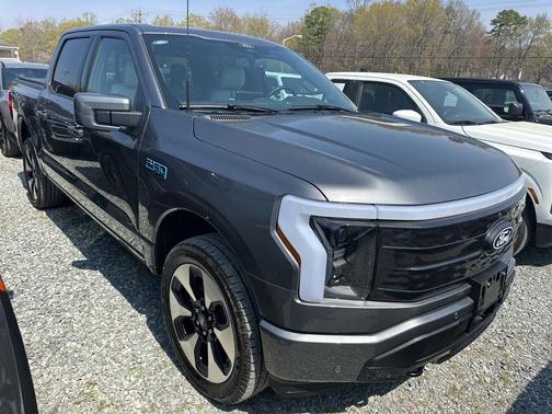 CARBONIZED GRAY METALLIC 2025 Ford F-150 Lightning Platinum