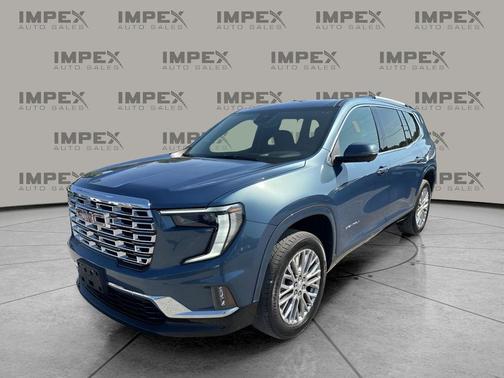 Downpour Metallic 2024 GMC Acadia Denali