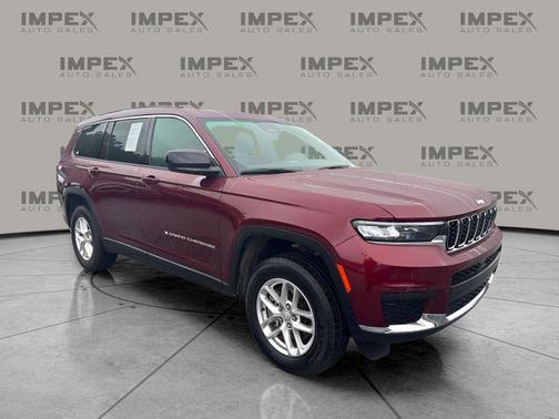 Velvet Red Pearlcoat 2025 Jeep Grand Cherokee L Laredo