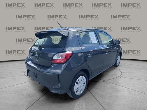Graphite Gray Metallic 2024 Mitsubishi Mirage ES
