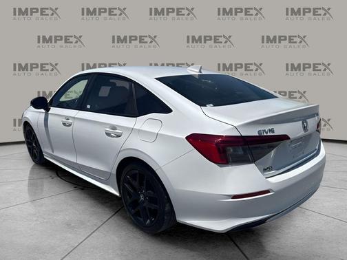 Platinum White Pearl 2022 Honda Civic Sport