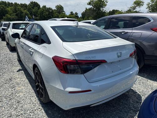 Platinum White Pearl 2022 Honda Civic Sport