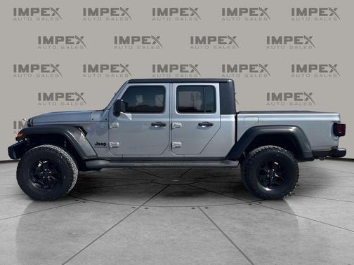 Billet Silver Metallic Clearcoat 2020 Jeep Gladiator Sport S