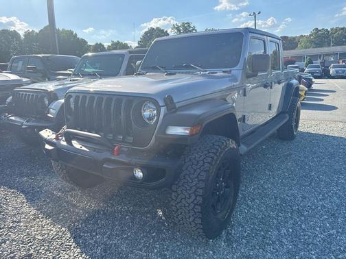 Billet Silver Metallic Clearcoat 2020 Jeep Gladiator Sport S