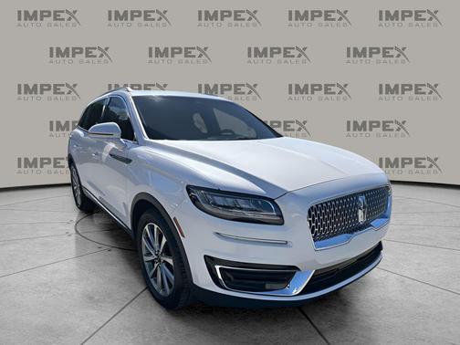 WHITE PLATINUM MET TRI-COAT 2019 Lincoln Nautilus Select