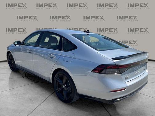 Solar Silver Metallic 2025 Honda Accord Hybrid Sport-L