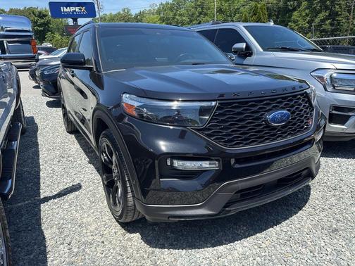 AGATE BLACK METALLIC 2020 Ford Explorer ST