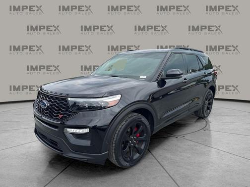 AGATE BLACK METALLIC 2020 Ford Explorer ST