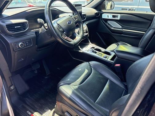 AGATE BLACK METALLIC 2020 Ford Explorer ST
