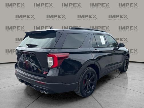 AGATE BLACK METALLIC 2020 Ford Explorer ST