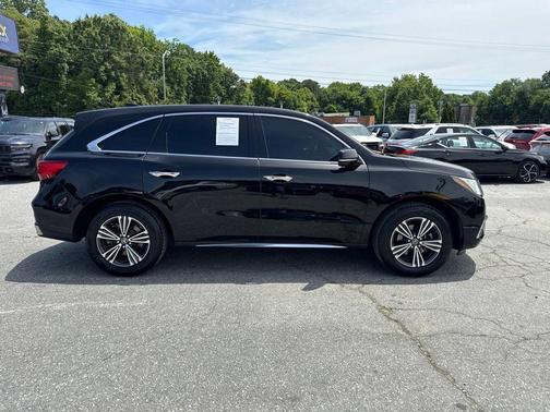 Crystal Black Pearl 2018 Acura MDX 3.5L