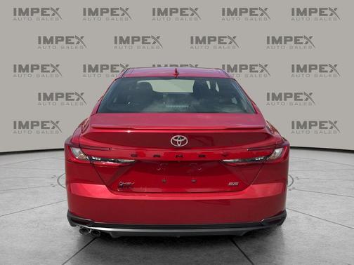 Supersonic Red 2025 Toyota Camry SE