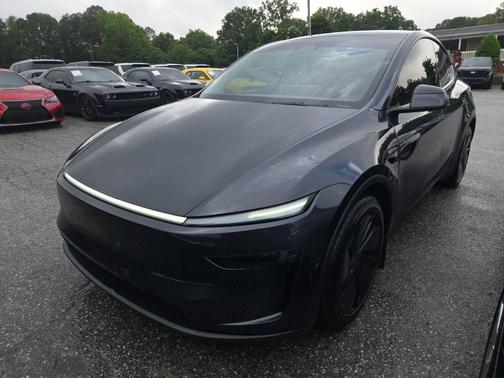 Stealth Grey 2026 Tesla Model Y Long Range Launch Series