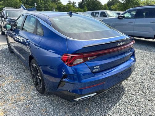 Sapphire Blue 2022 Kia K5 GT-Line