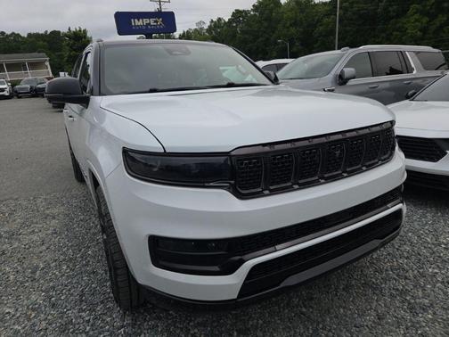 Bright White Clearcoat 2024 Jeep Grand Wagoneer L Series III Obsidian 4x4