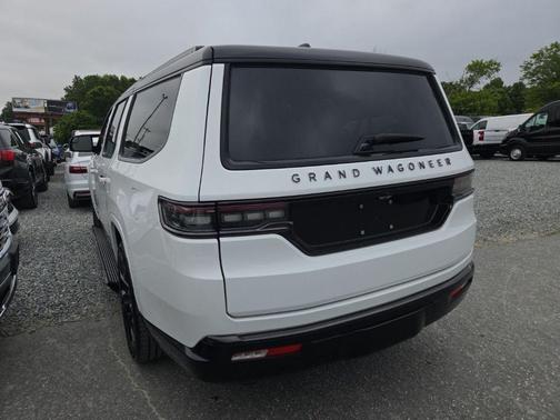 Bright White Clearcoat 2024 Jeep Grand Wagoneer L Series III Obsidian 4x4