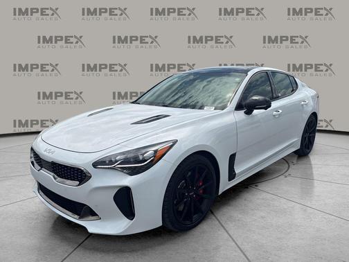 Snow White Pearl 2022 Kia Stinger GT2
