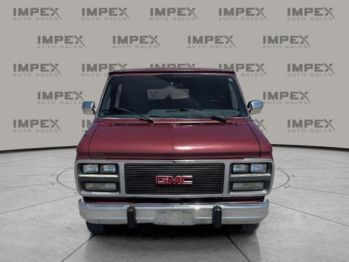 Red 1992 GMC Rally G3500 H.D.