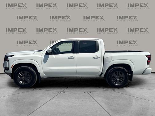 Glacier White 2025 Nissan Frontier SV