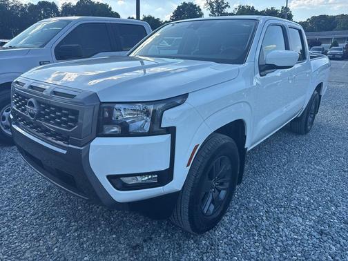 Glacier White 2025 Nissan Frontier SV