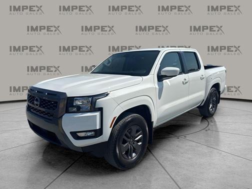 Glacier White 2025 Nissan Frontier SV