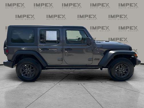 Granite Crystal Metallic Clearcoat 2025 Jeep Wrangler Sport S