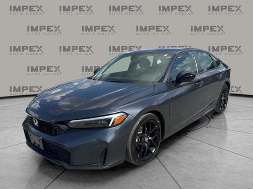 Gray 2025 Honda Civic Sport