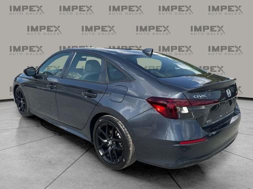 Gray 2025 Honda Civic Sport