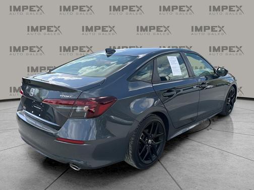 Gray 2025 Honda Civic Sport