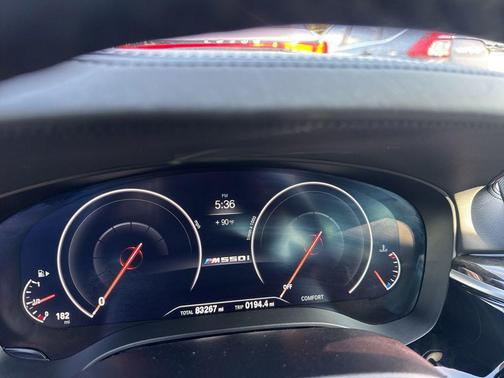 Rhodonite Silver Metallic 2019 BMW M550 i Xdrive
