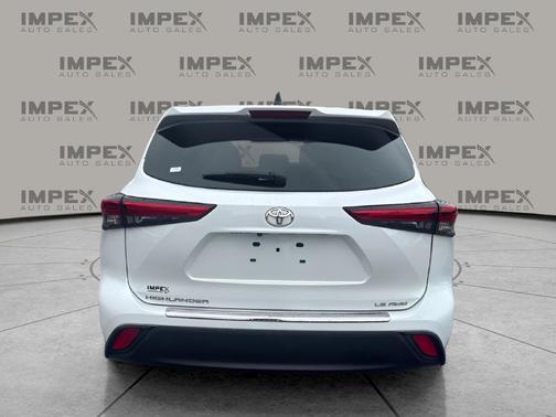 Wind Chill Pearl 2022 Toyota Highlander LE