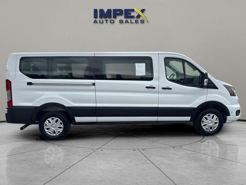 OXFORD WHITE 2025 Ford Transit-350 XLT