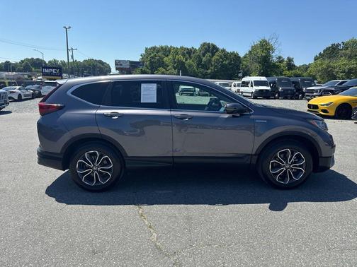 Gray 2022 Honda CR-V Hybrid EX