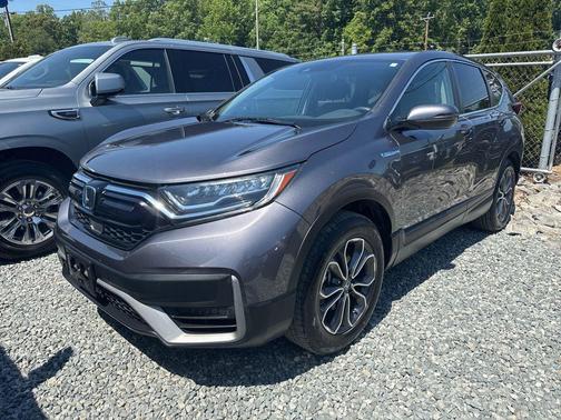 Gray 2022 Honda CR-V Hybrid EX