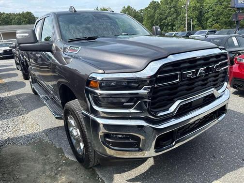 Granite Crystal Metallic Clearcoat 2025 RAM 2500 Big Horn Crew Cab 4x4 6'4' Box