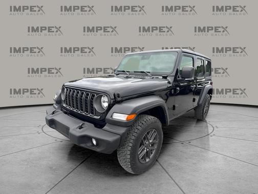 Black Clearcoat 2025 Jeep Wrangler Sport S