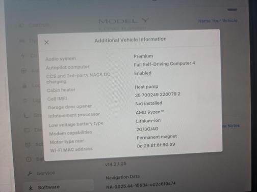 2026 Tesla Model Y Premium Rear-Wheel Drive